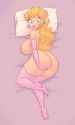 lickagoat_peach pillow