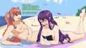 Monika and Yuri&#039;s Beach Incident (NSFW)
