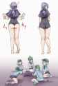 __kumoi_ichirin_and_kappa_mob_touhou_drawn_by_yohane__efa2dbe207c978cbea99e65c08be32be