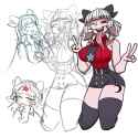 helltaker_baphomet_sketches