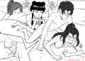 2920777 - Avatar_the_Last_Airbender Azula Incognitymous Mai Ty_Lee Zuko