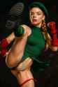 Dynamic Fighter Pose