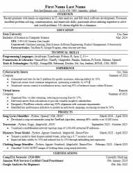 sample resume