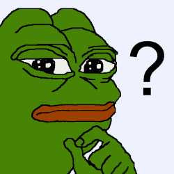 Pepe question mark