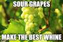 sour grapes