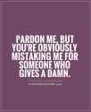 give a damn