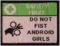 do not fist