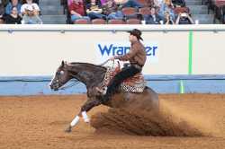 Lil Joe Cash and Andrea Fappani at 2012 AQHA World Show