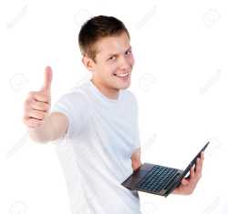 10909404-smart-guy-with-a-laptop-isolated-on-white