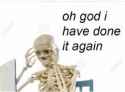 Bones regret
