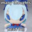 fumo cirno brain