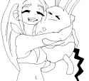 hugs very tightally