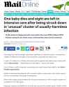 2023-05-17 One baby dies and eight are left in intensive care after being struck down in &#039;unusual&#039; cluster of usually-harmless infection - COVID-19 Vaccine Vaxx Jab Injuries Deaths Die-Off UK Newborns Myocarditis Suddenly Unexpectedly