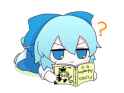 cirno tries to read