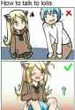 how to talk to lolis