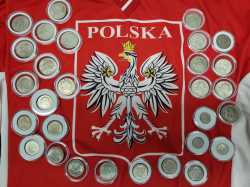 Polish coins and shirt
