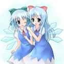 more_cirno&amp;Cirno_pair_two_twin