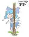 hiding
