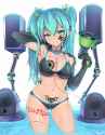 hatsune miku (vocaloid) drawn by kasai_shin - 7fb184ced60d61762d8a2bbb32d6b199