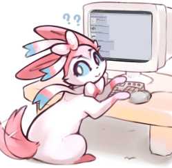 on the web nobody knows your a sylveon