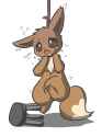 eevee suicide through hanging