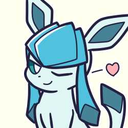 glaceon wink