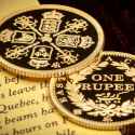 One Rupee Gold Coin