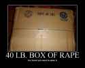 rape 40 lbs box