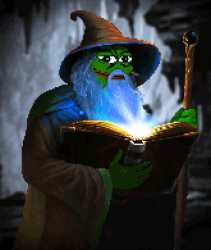 wizard frog pepe