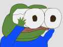 frog toilet paper