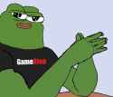 smug game frog