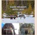 super weapon arms race