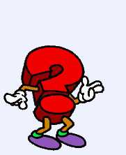 dancing question mark