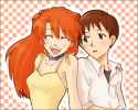 __souryuu_asuka_langley_and_ikari_shinji_neon_genesis_evangelion_drawn_by_gaju__af1235affbc0cf1c5025c778e80af9d6