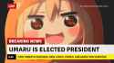 umaru for pres.