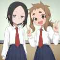 Mina and Sanae in High School