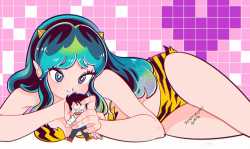__lum_and_moroboshi_ataru_urusei_yatsura_drawn_by_muda_rengou_to_ziggy_stardust__36e347531120d5824b59ada283057444