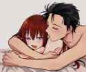 __makise_kurisu_and_okabe_rintarou_steins_gate_drawn_by_suehiroch0__sample-56903f929336004c88fefb58478302c1
