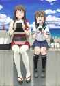__akagi_and_fubuki_kantai_collection_drawn_by_tsuyu_shigure__477f4c8b4c435db9f87493e3e6ec21b4
