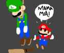 Luigi_hanging
