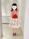 shirley temple strawberry cprpcotton