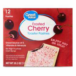 Great Value Frosted Cherry Toaster Pastries