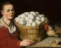 Joachim Beuckelaer - Girl with a basket of eggs