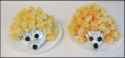 Cheese and pineapple hedghog