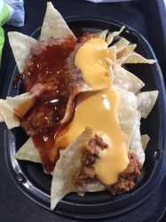 triple layer nachos