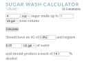 sugarwash