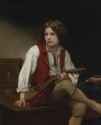 William Adolphe Bouguereau - Italian Boy with Mandolin