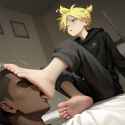 kagamine_len_s_foot_slave_by_warrior21rud_dhnf5vv-pre