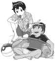 __hop_and_victor_pokemon_and_1_more_drawn_by_sankaku__e386a09b9af9afc9d8841cf47cf979d2