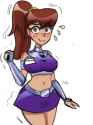 TT clerk girl starfire fit